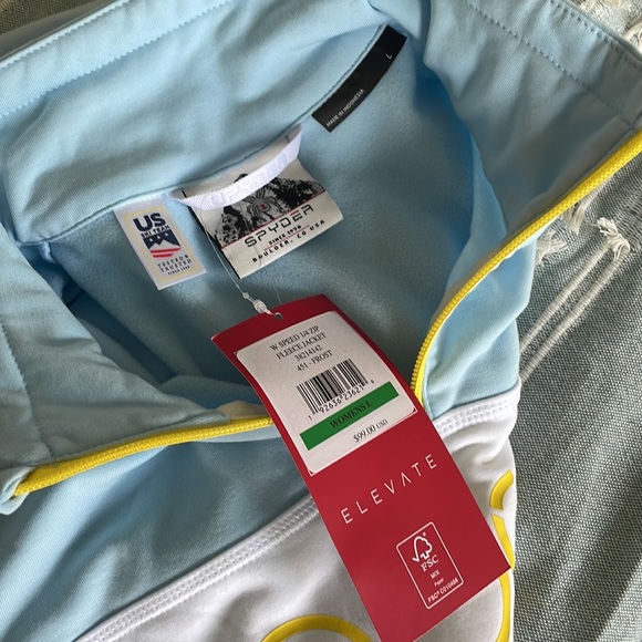 NWT Pullover fleece Spyder - Picture 3 of 3